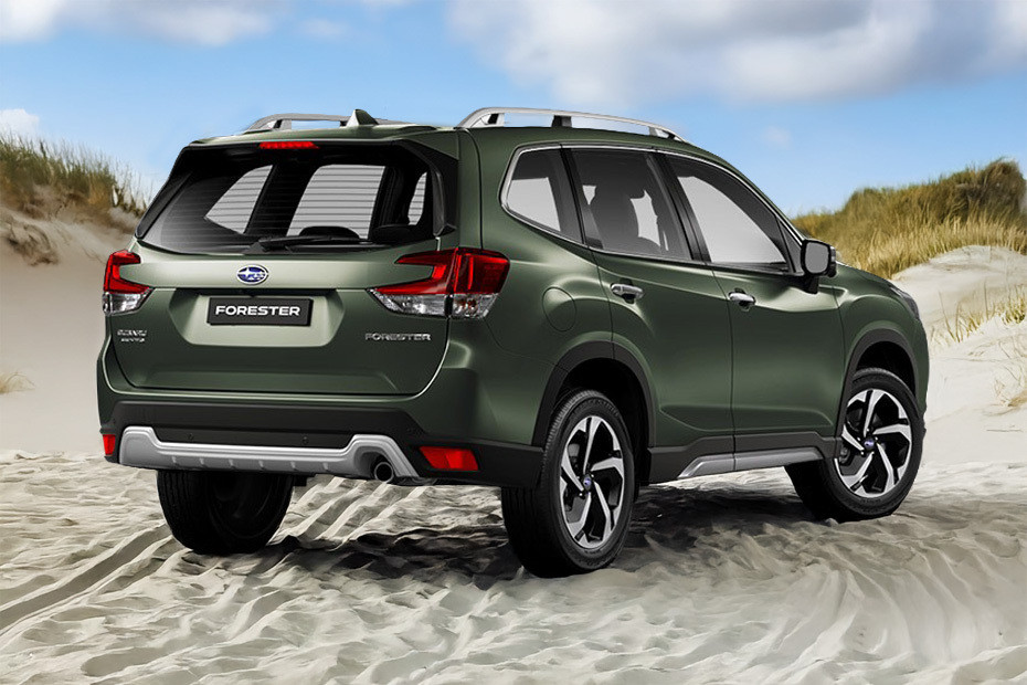 Forester Rear angle view Forester Rear angle view