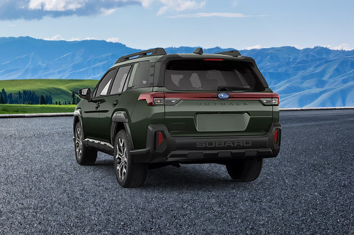 Rear Medium View of Subaru Outback 2026