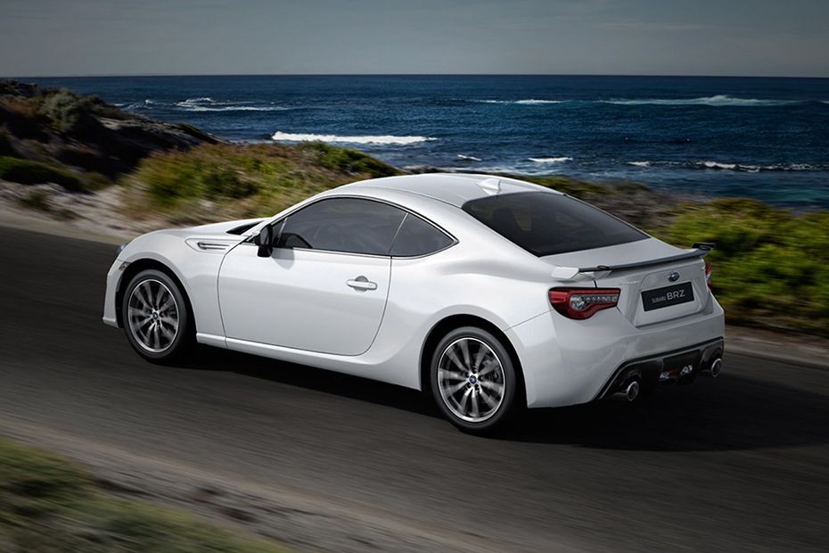 Rear Cross Side View of Subaru BRZ (2013-2021) in UAE