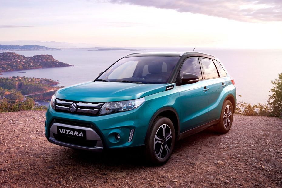 Suzuki Vitara (2022) Front Angle High View in UAE