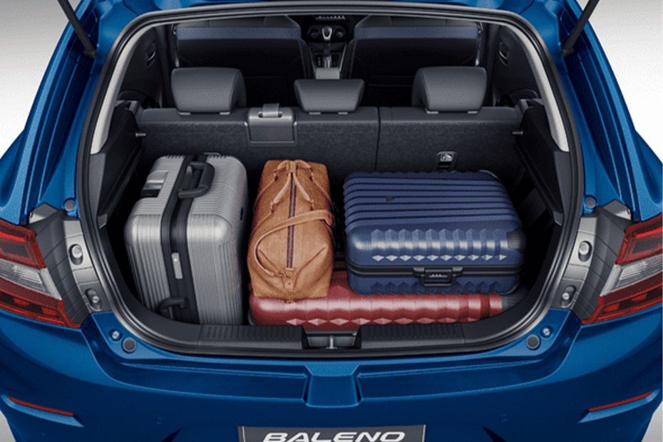 Trunk Open Closer View of Baleno in UAE