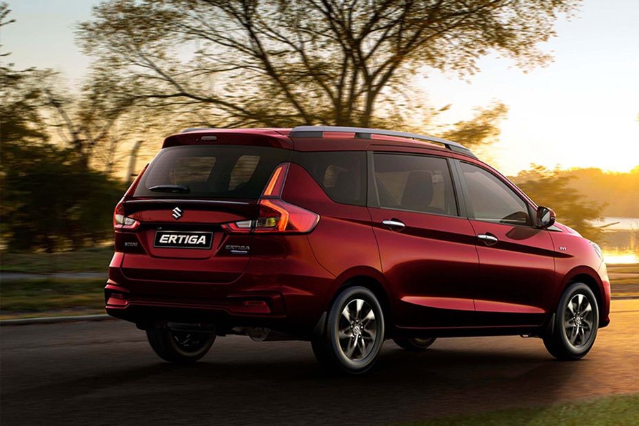 Rear Cross View of Suzuki Ertiga in UAE