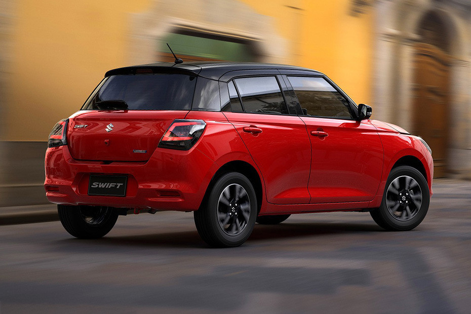 Swift Rear angle view Swift Rear angle view