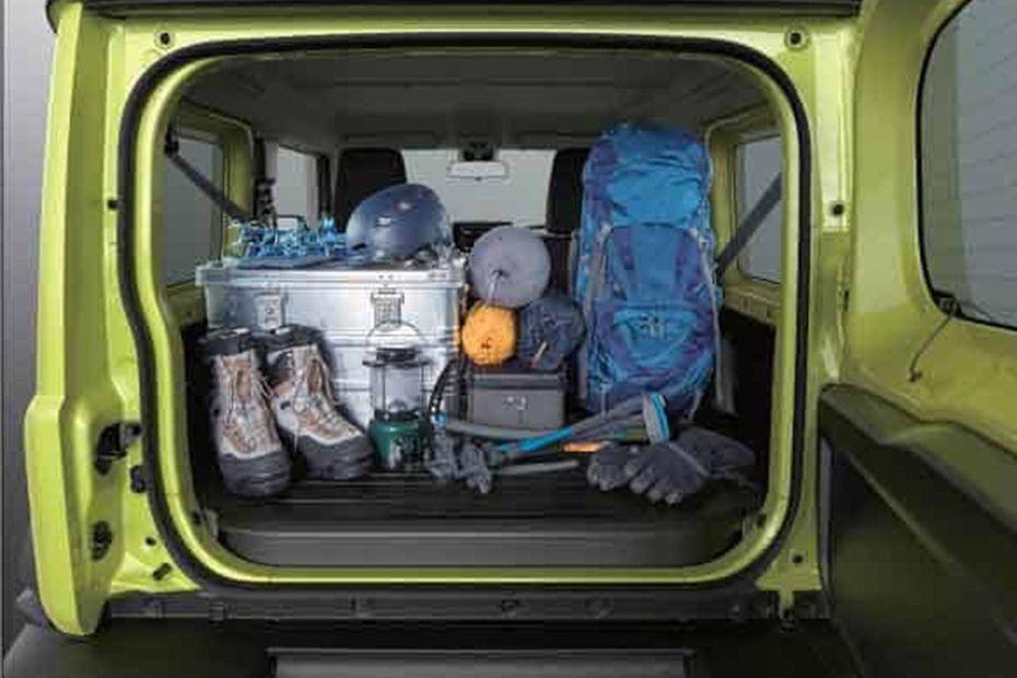 Trunk Open Closer View of Jimny in UAE