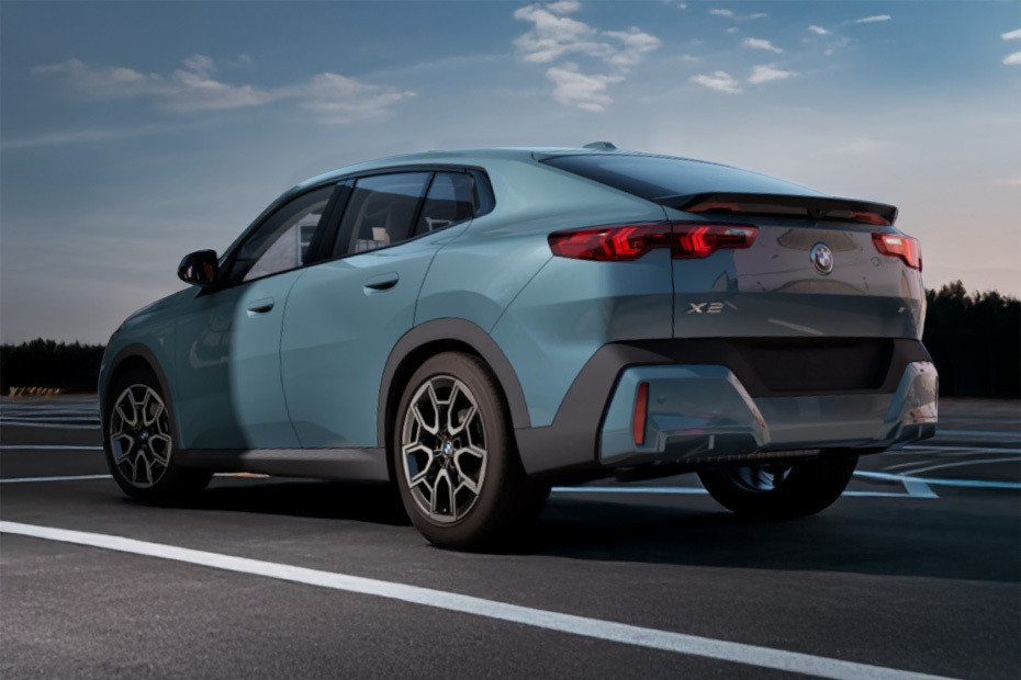Rear Cross Side View of BMW X2 in UAE