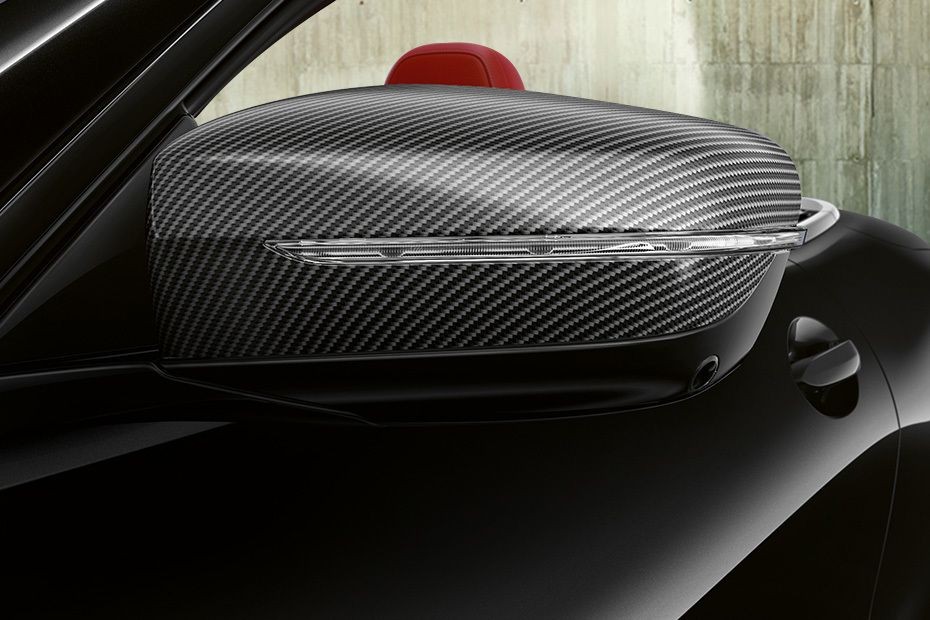 BMW 8 Series Convertible Drivers Side Mirror Front Angle in UAE