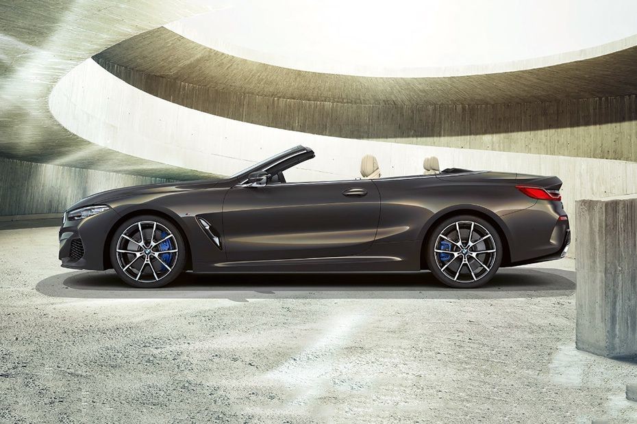 8 Series Convertible Side view in UAE