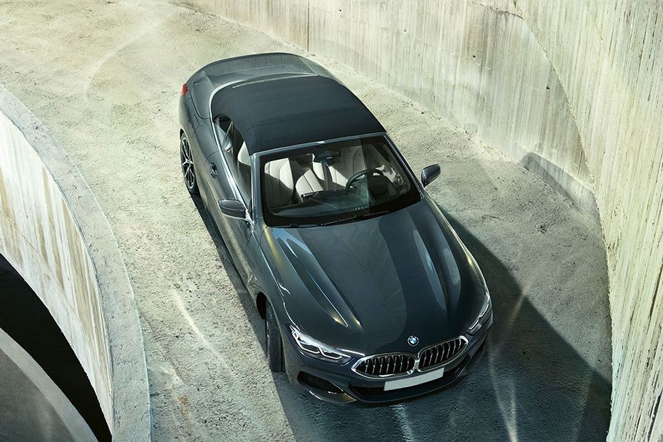 Top View of 8 Series Convertible in UAE