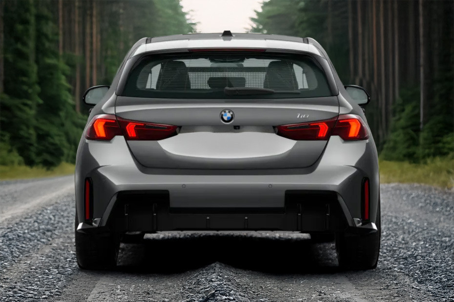 Full Rear View of BMW 1 Series in UAE