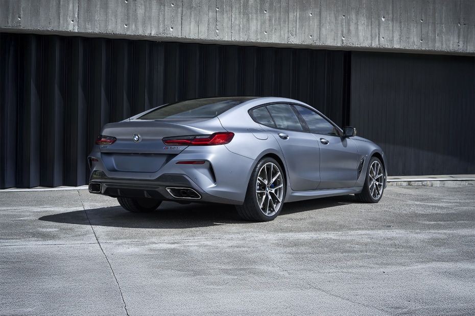 8 Series Gran Coupe Rear angle view in UAE