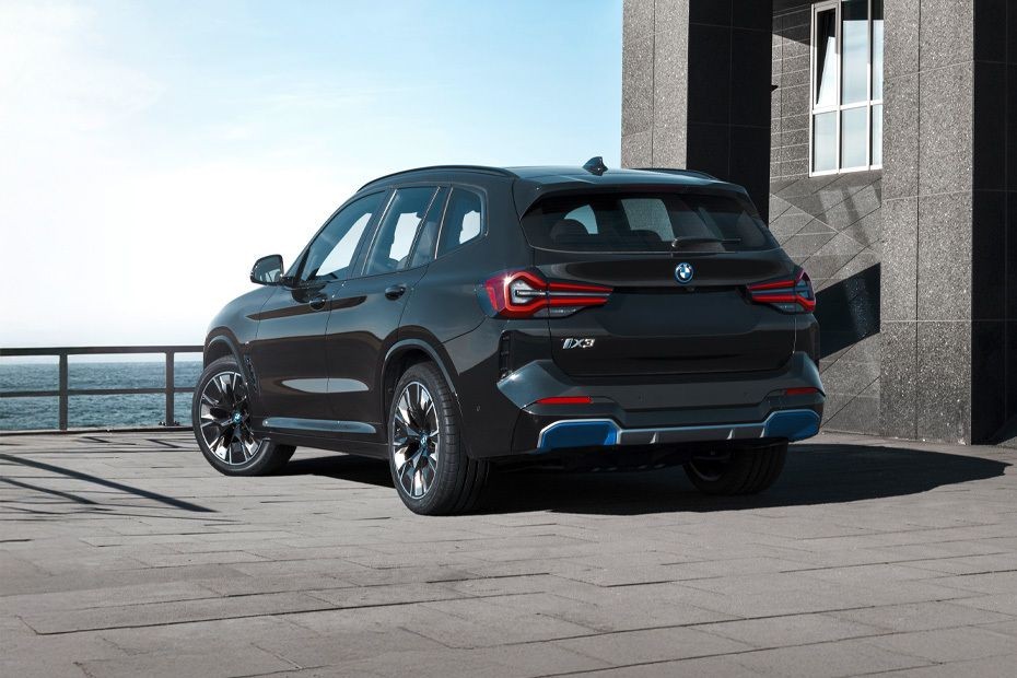 Rear Cross Side View of BMW IX3 (2024-2025) in UAE