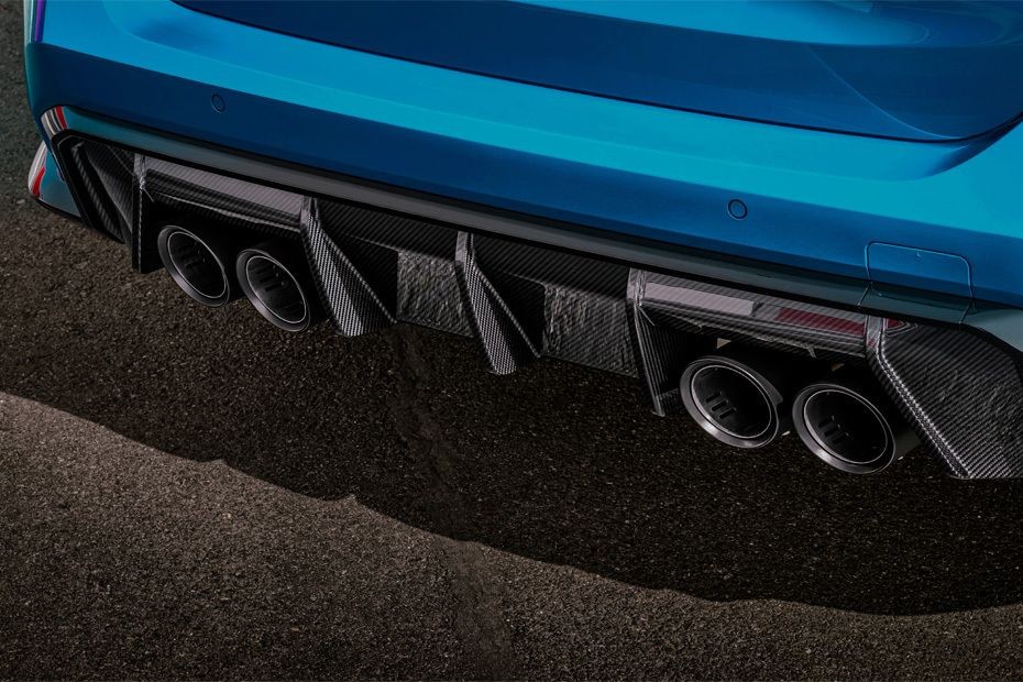 Exhaust Pipe of BMW M3 Touring in UAE