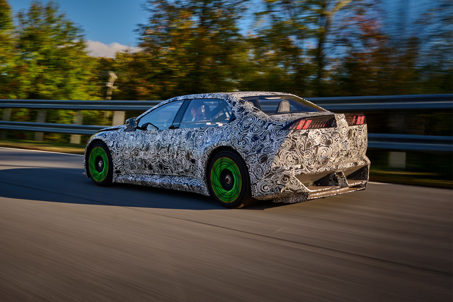 Rear Cross Side View of BMW 3 Series 2026 in UAE
