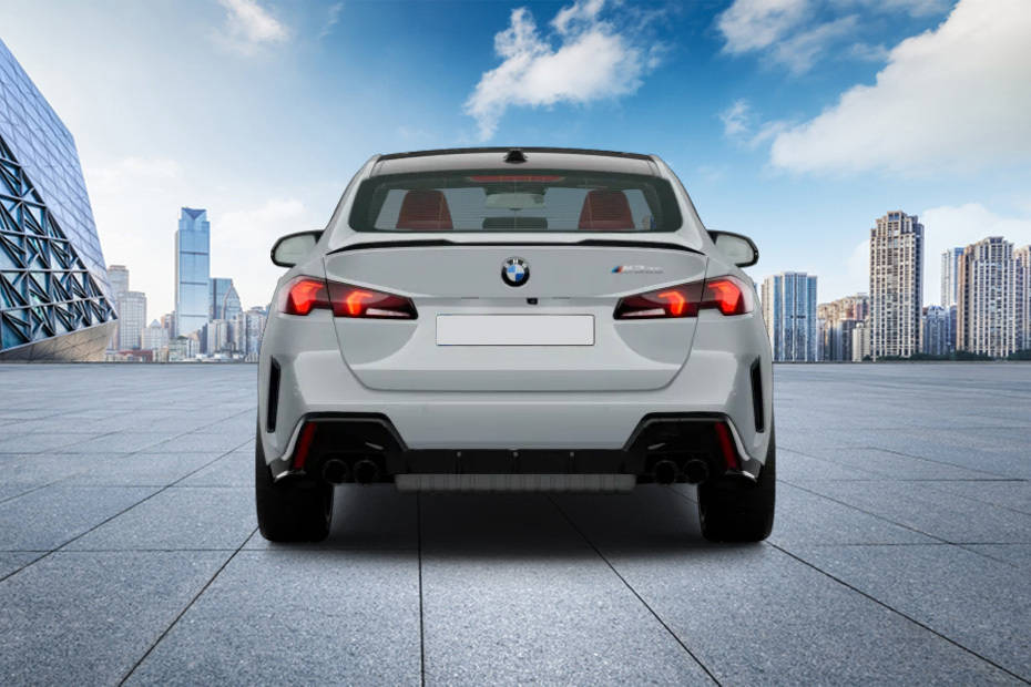 Full Rear View of BMW 2 Series Gran Coupe 2025 Full Rear View of BMW 2 Series Gran Coupe 2025