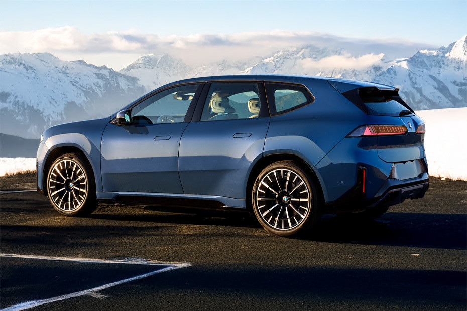 Rear Cross View of BMW IX3