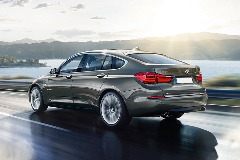 Rear Cross Side View of BMW 5 Series Gran Turismo in UAE