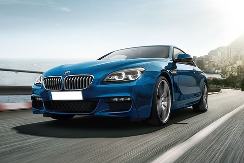 BMW 6 Series Coupe Front Side View