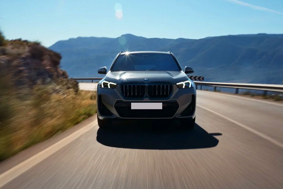 Full Rear View of BMW X1 in UAE
