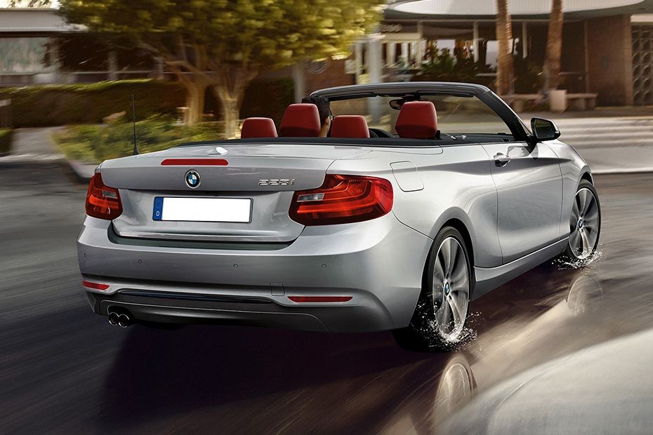 2 Series Convertible Rear angle view in UAE