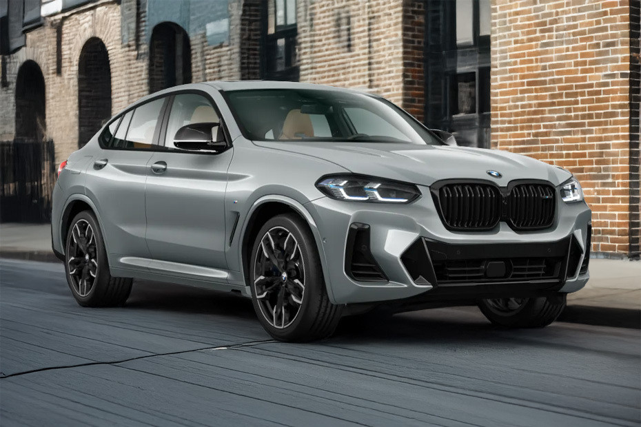 BMW X4 Front Medium View BMW X4 Front Medium View