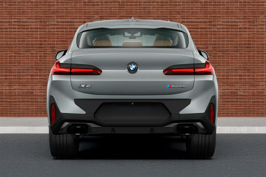 Full Rear View of BMW X4 Full Rear View of BMW X4
