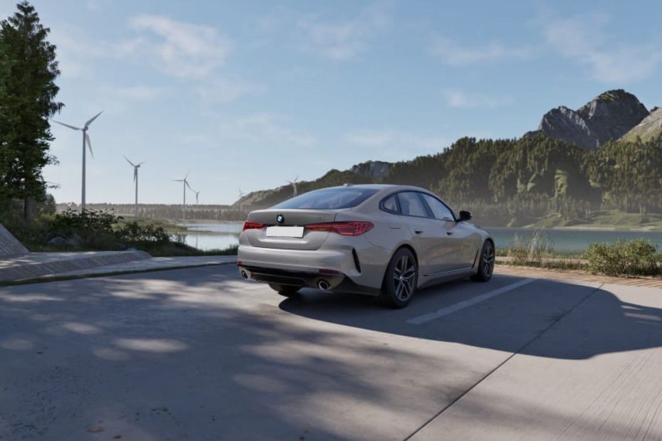 4 Series Gran Coupe Rear angle view in UAE