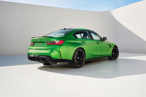 M3 Sedan Rear angle view