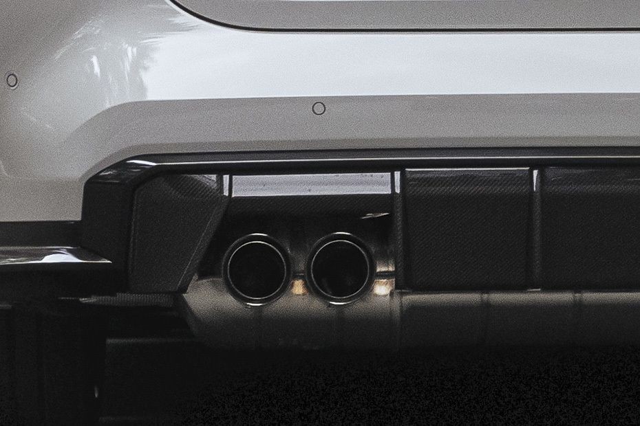 Exhaust Pipe of BMW M4 Competition Coupe in UAE