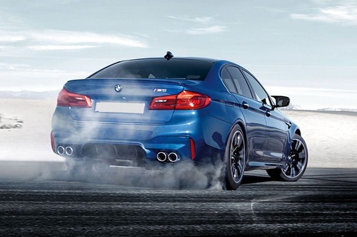 M5 Sedan Rear angle view