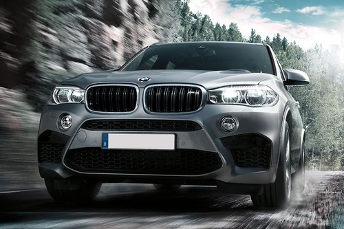 X5 M Tilted Front View
