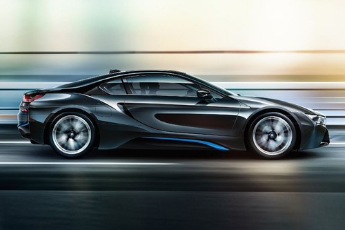BMW I8 Drivers Sideview