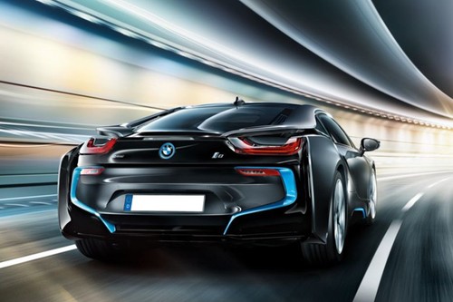 I8 Rear Low Angle View