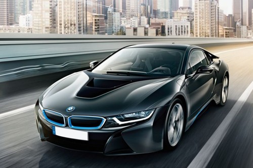 BMW I8 Side Medium View