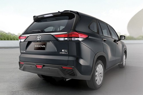 Innova Hycross Rear angle view