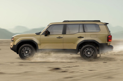 Land Cruiser Prado Side view