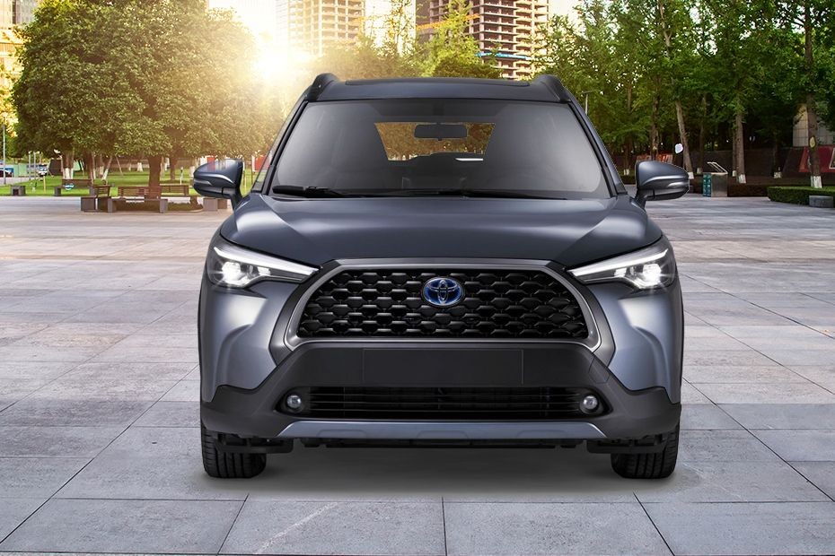 Full Front View of Corolla Cross Hybrid (2023-2024) in UAE