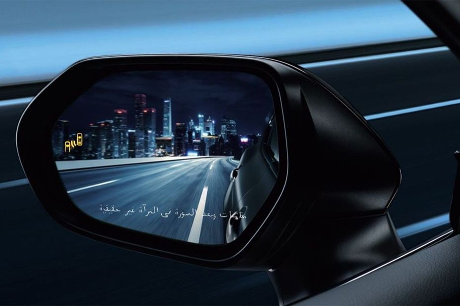 Toyota Camry Drivers Side Mirror Rear Angle in UAE