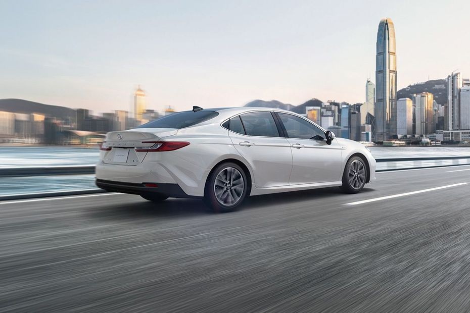 Camry Rear angle view in UAE