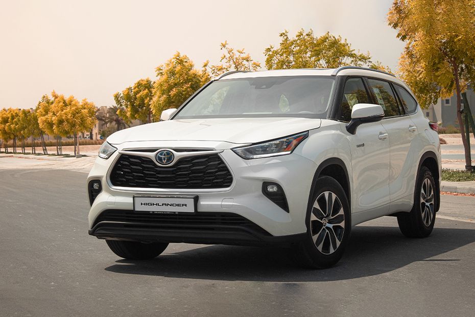 Toyota Highlander 2024 Colors in UAE