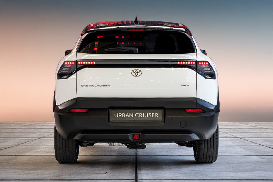 Full Rear View of Toyota Urban Cruiser 2026 in UAE