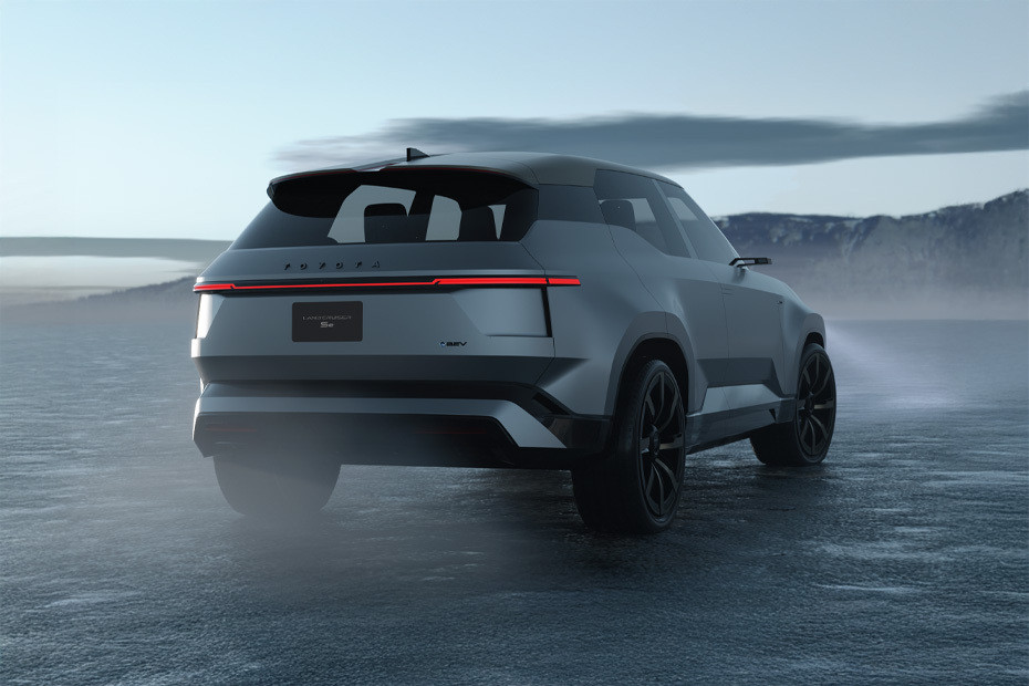 Land Cruiser SE Rear angle view in UAE