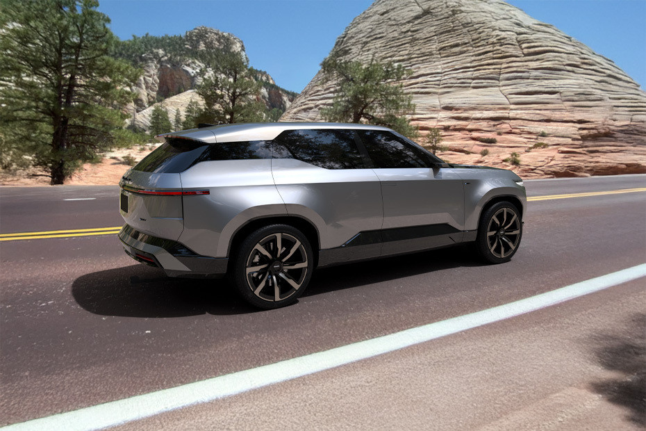 Land Cruiser SE Rear Medium Side View in UAE