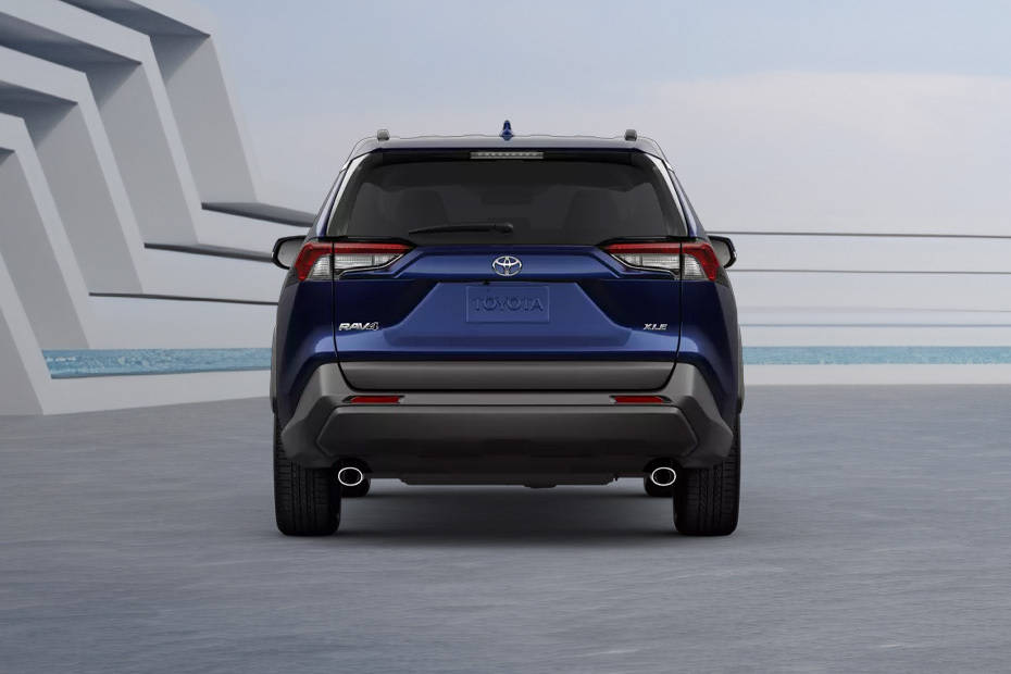 Full Rear View of Toyota RAV 4 2026 Full Rear View of Toyota RAV 4 2026