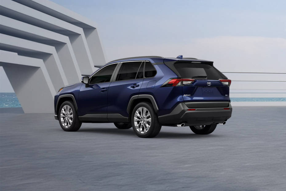 Rear Cross Side View of Toyota RAV 4 2026 Rear Cross Side View of Toyota RAV 4 2026