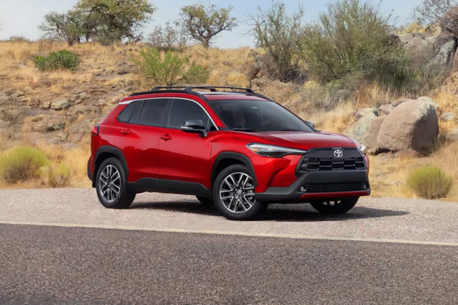 Toyota Corolla Cross facelift  Front Medium View in UAE