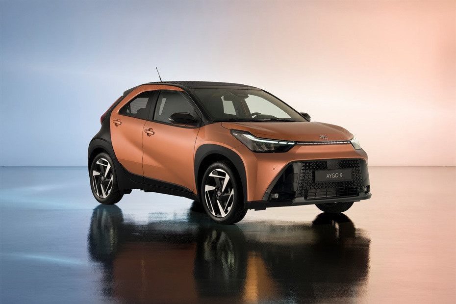 Toyota Aygo X Front Medium View in UAE