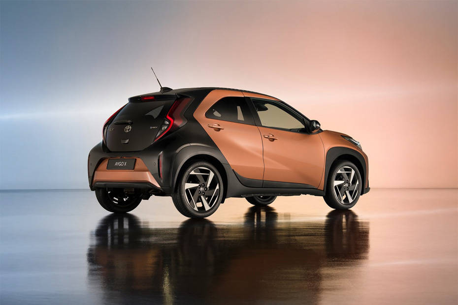 Aygo X Rear angle view Aygo X Rear angle view