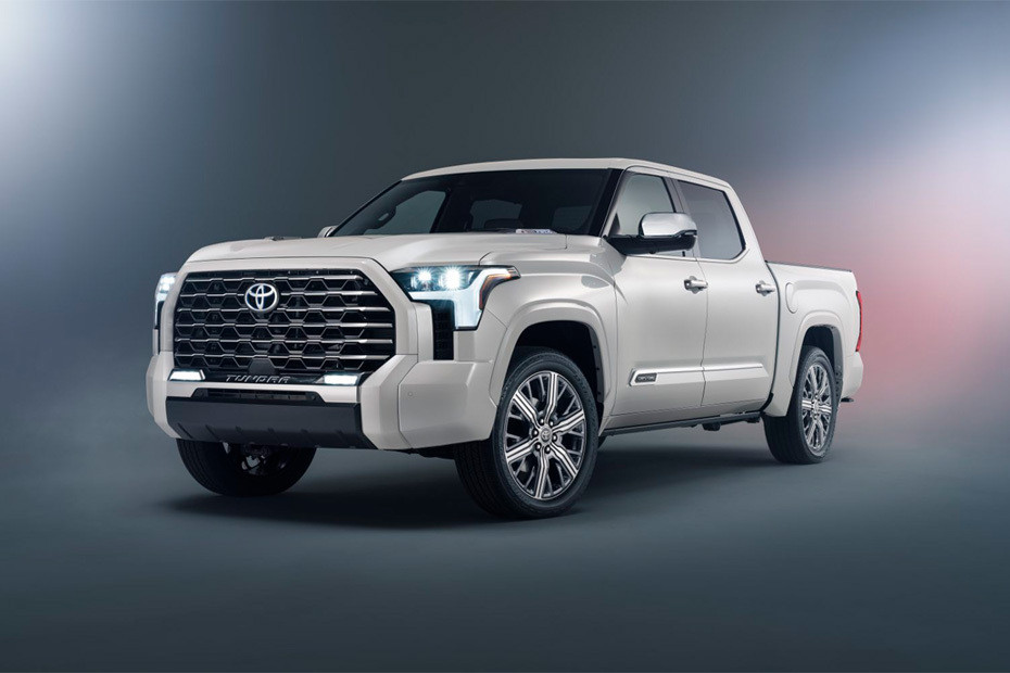 Tundra Front angle low view Tundra Front angle low view