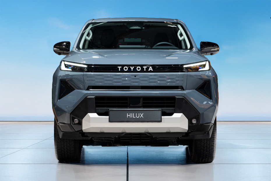 Full Front View of Hilux BEV in UAE