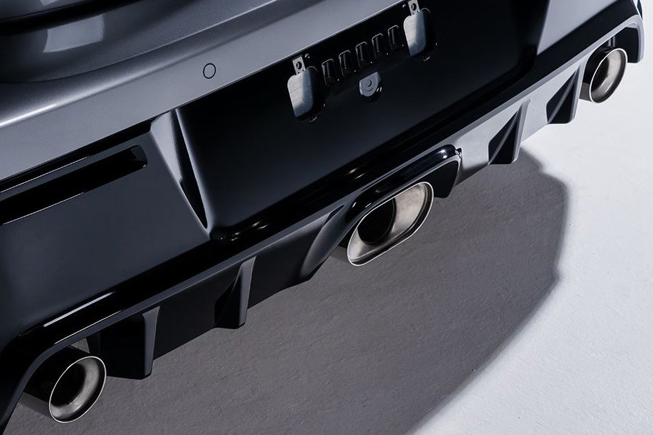 Exhaust Pipe of Toyota GR Corolla